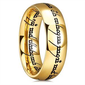 King Will Gold Stainless Steel Wedding